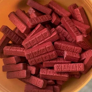 Red Xanax Bar