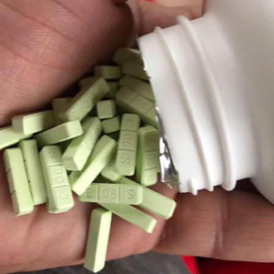 Green Xanax Bars